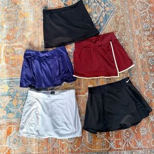 Lot of L Women's Tennis Skirt Pickleball Adidas Nike Old Navy